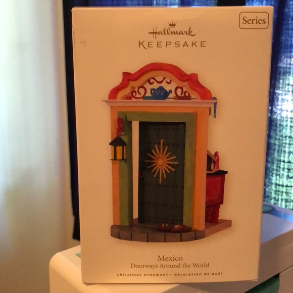 Holiday Hallmark Ornament Mexico Doorways Around The World New In Box